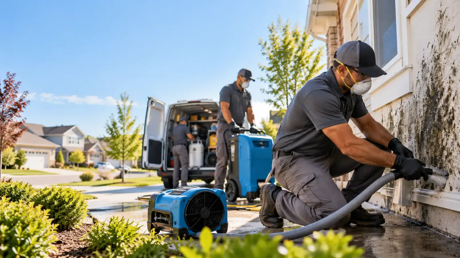 Mold Remediation in Rimforest, CA